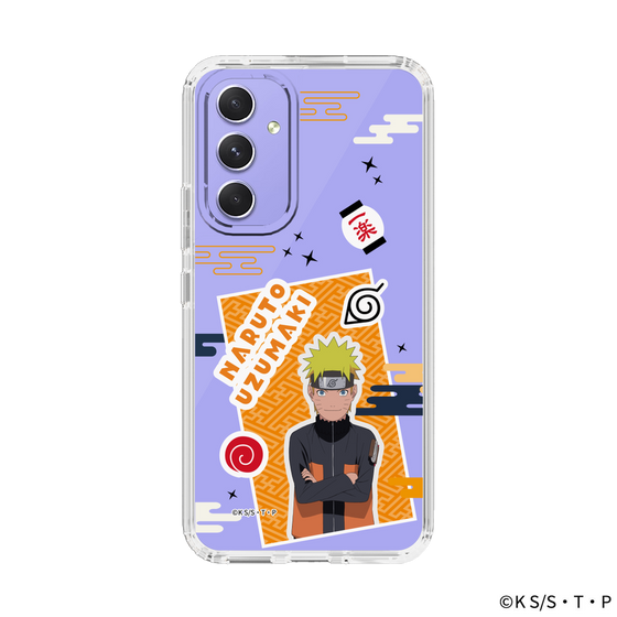 スリムプロテクションケース［ NARUTO -ナルト- 疾風伝 - ステッカー - うずまきナルト ］