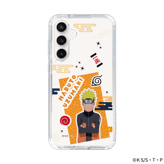 スリムプロテクションケース［ NARUTO-ナルト- 疾風伝 - ステッカー - うずまきナルト ］