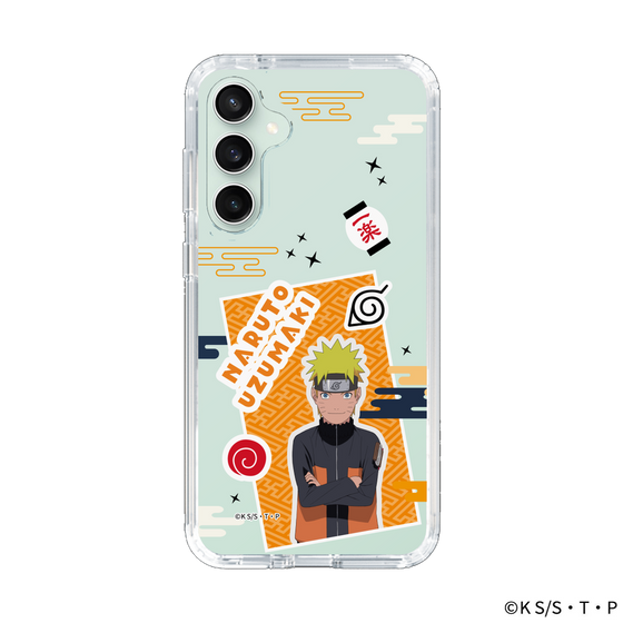 スリムプロテクションケース［ NARUTO -ナルト- 疾風伝 - ステッカー - うずまきナルト ］