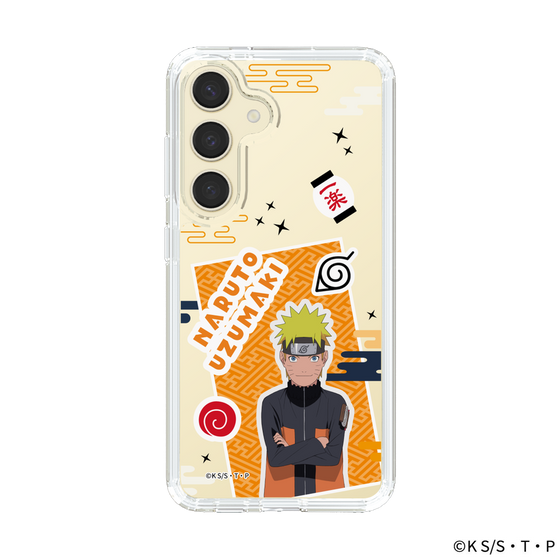 スリムプロテクションケース［ NARUTO-ナルト- 疾風伝 - ステッカー - うずまきナルト ］