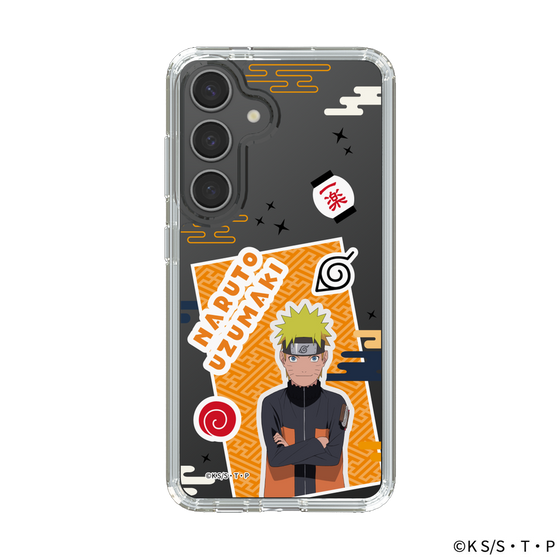 スリムプロテクションケース［ NARUTO -ナルト- 疾風伝 - ステッカー - うずまきナルト ］