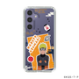 スリムプロテクションケース［ NARUTO -ナルト- 疾風伝 - ステッカー - うずまきナルト ］