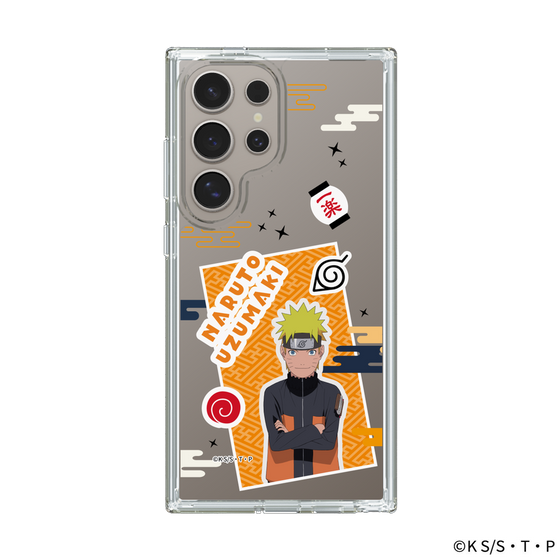 スリムプロテクションケース［ NARUTO-ナルト- 疾風伝 - ステッカー - うずまきナルト ］