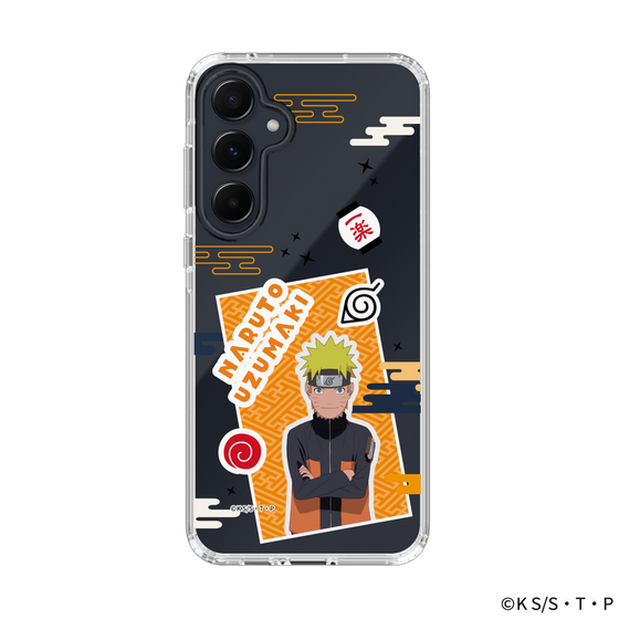 スリムプロテクションケース［ NARUTO -ナルト- 疾風伝 - ステッカー - うずまきナルト ］