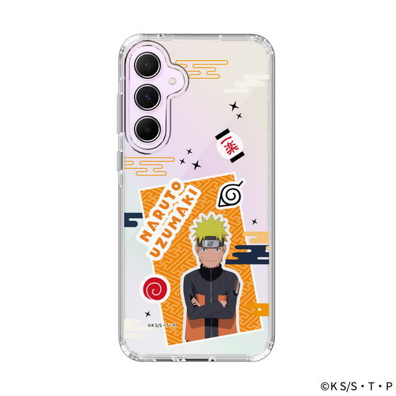 スリムプロテクションケース［ NARUTO -ナルト- 疾風伝 - ステッカー - うずまきナルト ］