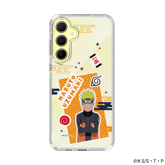 スリムプロテクションケース［ NARUTO -ナルト- 疾風伝 - ステッカー - うずまきナルト ］