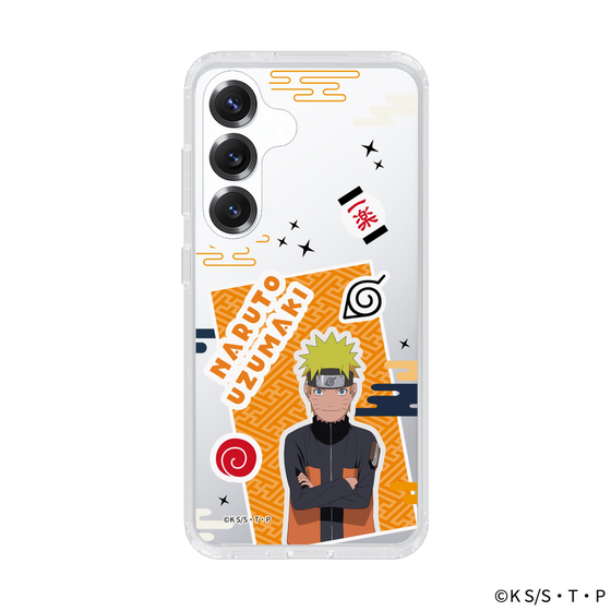 スリムプロテクションケース［ NARUTO-ナルト- 疾風伝 - ステッカー - うずまきナルト ］