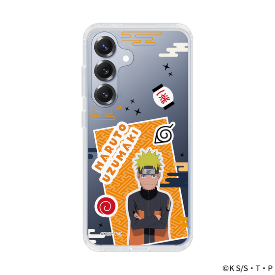 スリムプロテクションケース［ NARUTO -ナルト- 疾風伝 - ステッカー - うずまきナルト ］