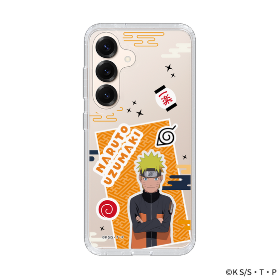 スリムプロテクションケース［ NARUTO -ナルト- 疾風伝 - ステッカー - うずまきナルト ］