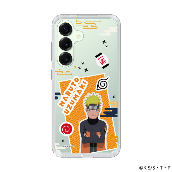 スリムプロテクションケース［ NARUTO -ナルト- 疾風伝 - ステッカー - うずまきナルト ］