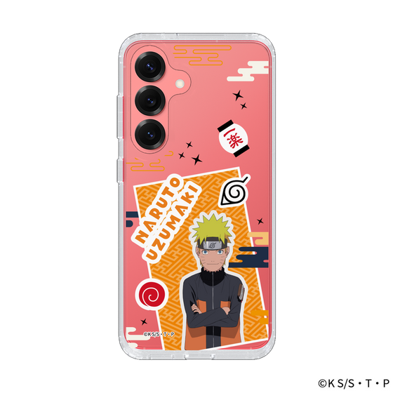 スリムプロテクションケース［ NARUTO -ナルト- 疾風伝 - ステッカー - うずまきナルト ］