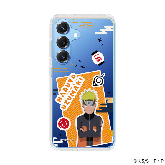 スリムプロテクションケース［ NARUTO -ナルト- 疾風伝 - ステッカー - うずまきナルト ］