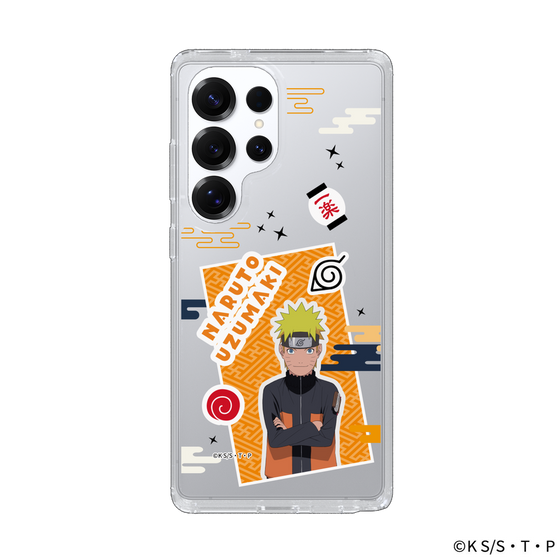 スリムプロテクションケース［ NARUTO-ナルト- 疾風伝 - ステッカー - うずまきナルト ］