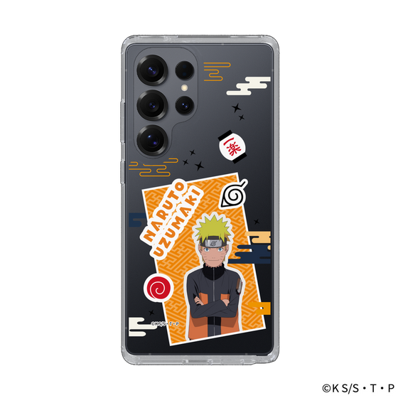 スリムプロテクションケース［ NARUTO -ナルト- 疾風伝 - ステッカー - うずまきナルト ］