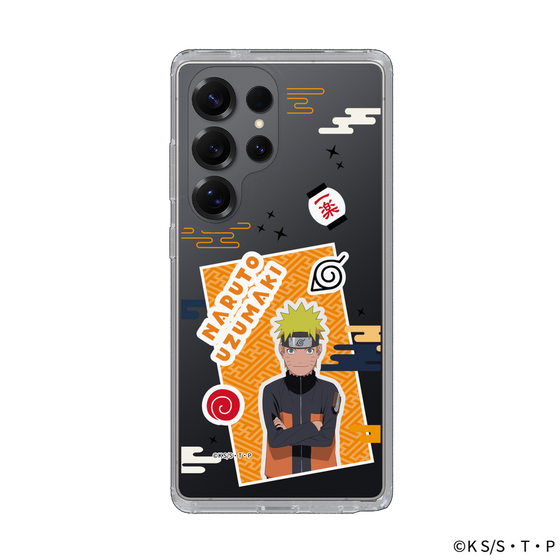 スリムプロテクションケース［ NARUTO -ナルト- 疾風伝 - ステッカー - うずまきナルト ］