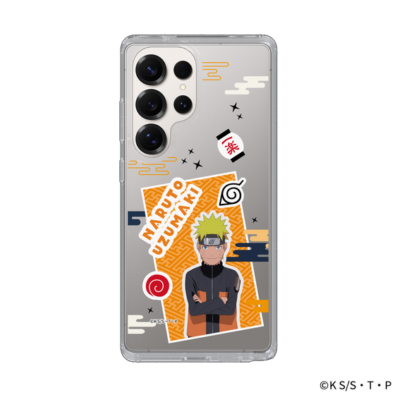 スリムプロテクションケース［ NARUTO -ナルト- 疾風伝 - ステッカー - うずまきナルト ］