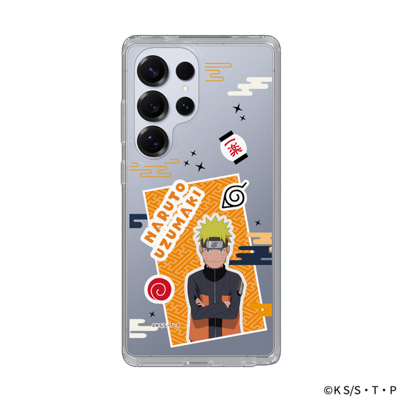 スリムプロテクションケース［ NARUTO -ナルト- 疾風伝 - ステッカー - うずまきナルト ］