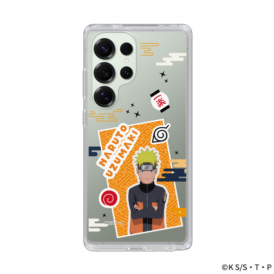 スリムプロテクションケース［ NARUTO -ナルト- 疾風伝 - ステッカー - うずまきナルト ］