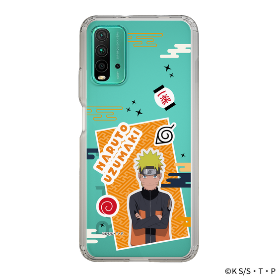 スリムプロテクションケース［ NARUTO-ナルト- 疾風伝 - ステッカー - うずまきナルト ］