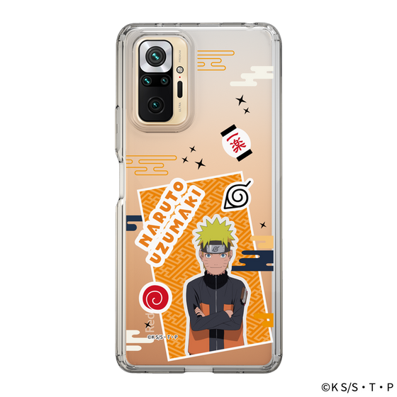 スリムプロテクションケース［ NARUTO-ナルト- 疾風伝 - ステッカー - うずまきナルト ］