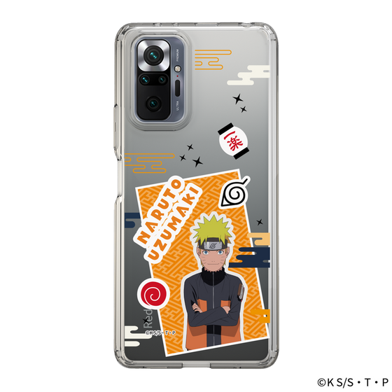 スリムプロテクションケース［ NARUTO -ナルト- 疾風伝 - ステッカー - うずまきナルト ］