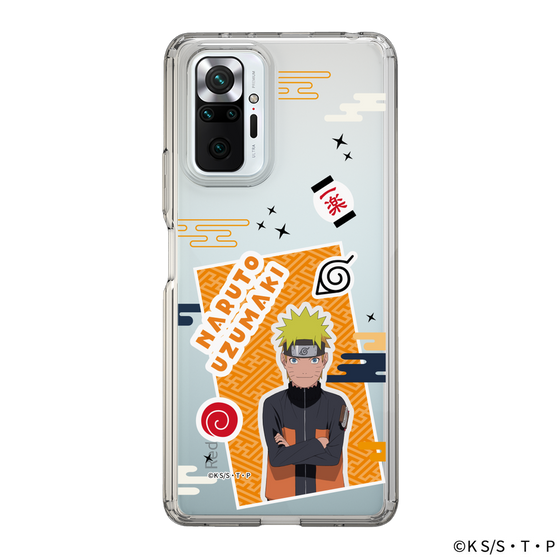 スリムプロテクションケース［ NARUTO -ナルト- 疾風伝 - ステッカー - うずまきナルト ］