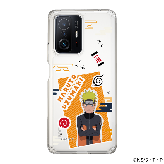 スリムプロテクションケース［ NARUTO -ナルト- 疾風伝 - ステッカー - うずまきナルト ］