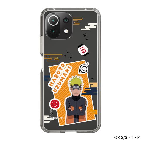 スリムプロテクションケース［ NARUTO-ナルト- 疾風伝 - ステッカー - うずまきナルト ］