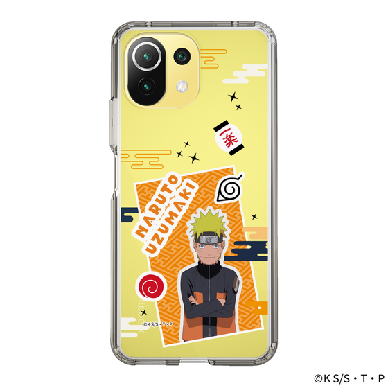 スリムプロテクションケース［ NARUTO -ナルト- 疾風伝 - ステッカー - うずまきナルト ］