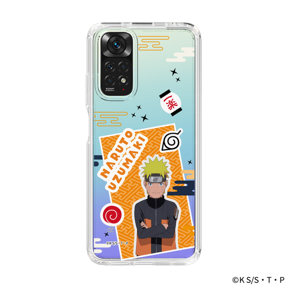 スリムプロテクションケース［ NARUTO-ナルト- 疾風伝 - ステッカー - うずまきナルト ］