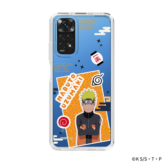 スリムプロテクションケース［ NARUTO -ナルト- 疾風伝 - ステッカー - うずまきナルト ］