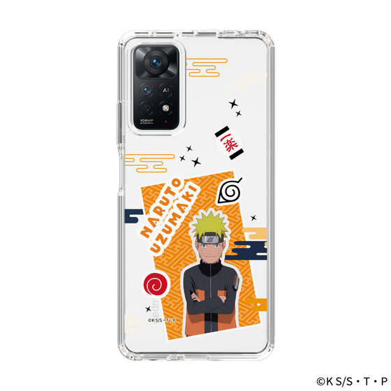 スリムプロテクションケース［ NARUTO-ナルト- 疾風伝 - ステッカー - うずまきナルト ］