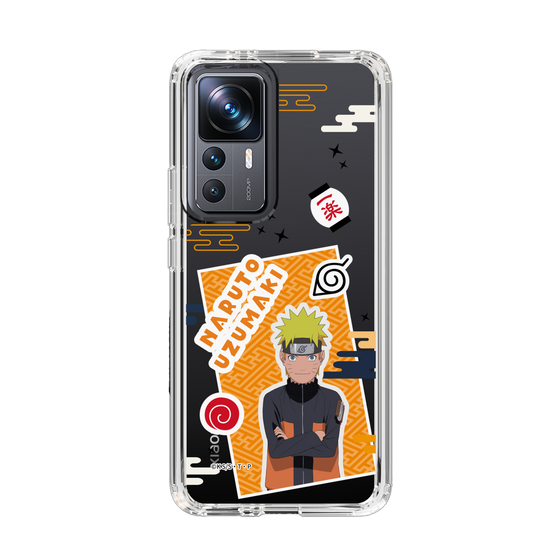 スリムプロテクションケース［ NARUTO -ナルト- 疾風伝 - ステッカー - うずまきナルト ］