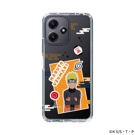 スリムプロテクションケース［ NARUTO -ナルト- 疾風伝 - ステッカー - うずまきナルト ］