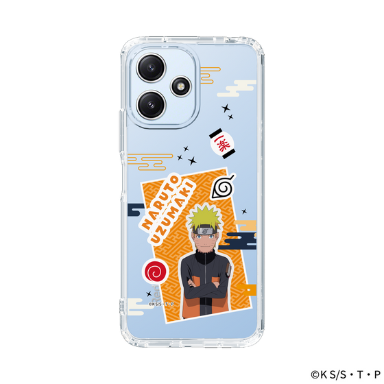 スリムプロテクションケース［ NARUTO -ナルト- 疾風伝 - ステッカー - うずまきナルト ］