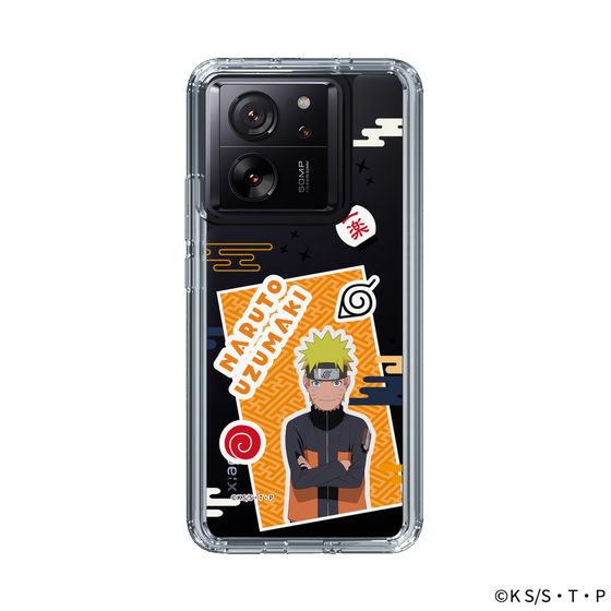 スリムプロテクションケース［ NARUTO -ナルト- 疾風伝 - ステッカー - うずまきナルト ］