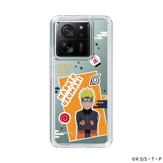 スリムプロテクションケース［ NARUTO -ナルト- 疾風伝 - ステッカー - うずまきナルト ］