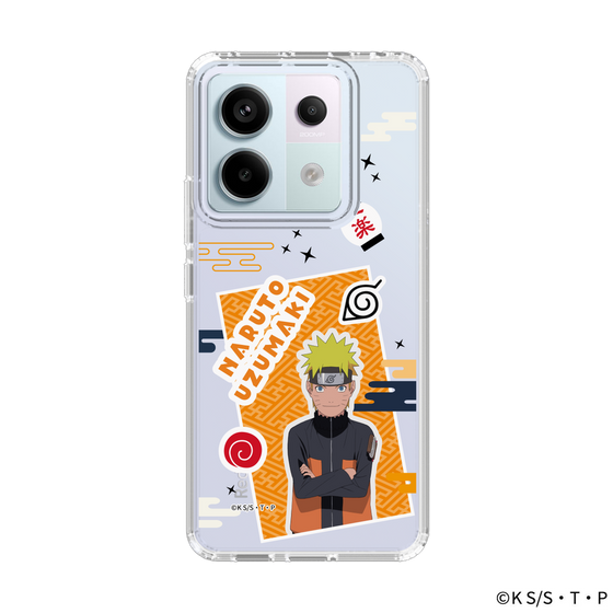 スリムプロテクションケース［ NARUTO-ナルト- 疾風伝 - ステッカー - うずまきナルト ］