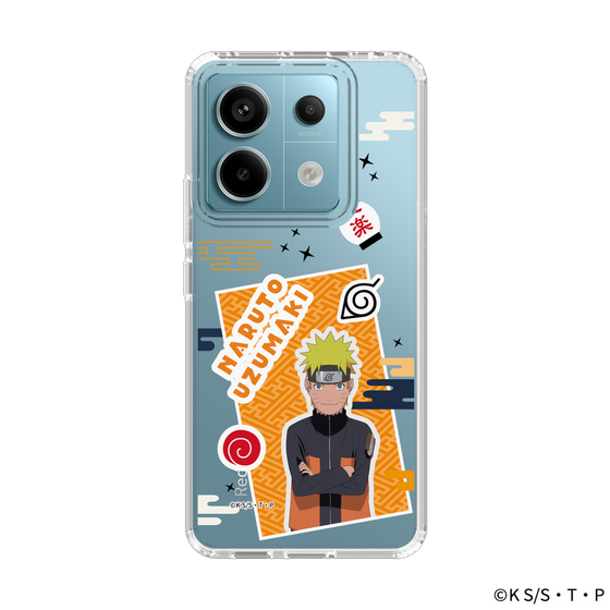 スリムプロテクションケース［ NARUTO -ナルト- 疾風伝 - ステッカー - うずまきナルト ］