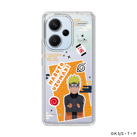 スリムプロテクションケース［ NARUTO -ナルト- 疾風伝 - ステッカー - うずまきナルト ］