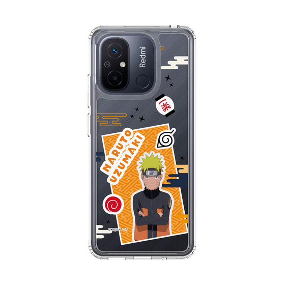 スリムプロテクションケース［ NARUTO-ナルト- 疾風伝 - ステッカー - うずまきナルト ］