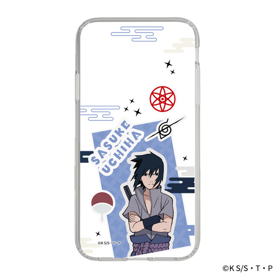 スリムプロテクションケース［ NARUTO -ナルト- 疾風伝 - ステッカー - うちはサスケ ］