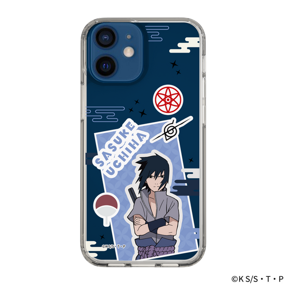 スリムプロテクションケース［ NARUTO-ナルト- 疾風伝 - ステッカー - うちはサスケ ］