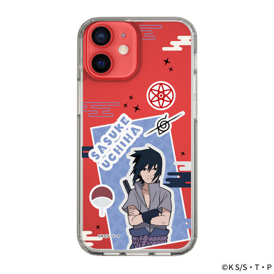 スリムプロテクションケース［ NARUTO -ナルト- 疾風伝 - ステッカー - うちはサスケ ］