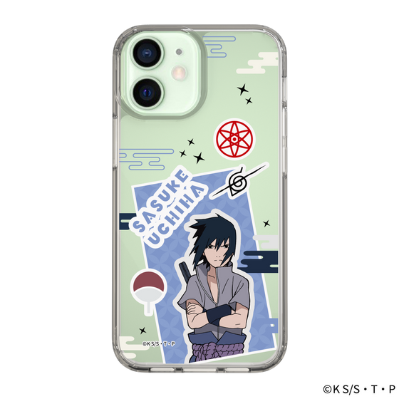 スリムプロテクションケース［ NARUTO -ナルト- 疾風伝 - ステッカー - うちはサスケ ］