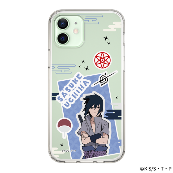 スリムプロテクションケース［ NARUTO-ナルト- 疾風伝 - ステッカー - うちはサスケ ］