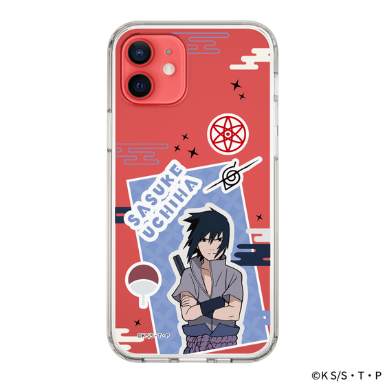 スリムプロテクションケース［ NARUTO -ナルト- 疾風伝 - ステッカー - うちはサスケ ］