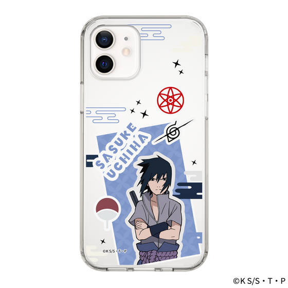 スリムプロテクションケース［ NARUTO -ナルト- 疾風伝 - ステッカー - うちはサスケ ］