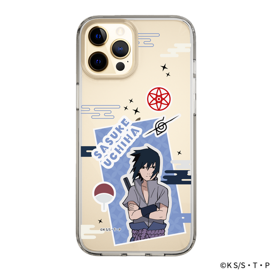 スリムプロテクションケース［ NARUTO-ナルト- 疾風伝 - ステッカー - うちはサスケ ］