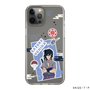 スリムプロテクションケース［ NARUTO -ナルト- 疾風伝 - ステッカー - うちはサスケ ］